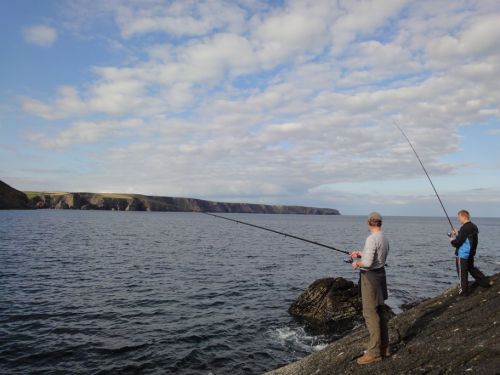 南アイルランドにて釣りに挑戦