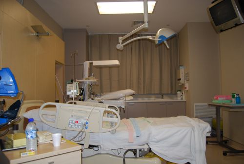 シンガポール・病院の分娩室