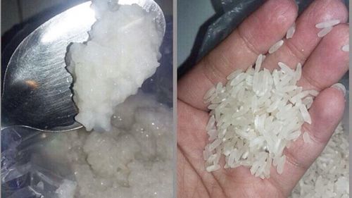 これがインドネシアで流通してしまっているプラスチック米