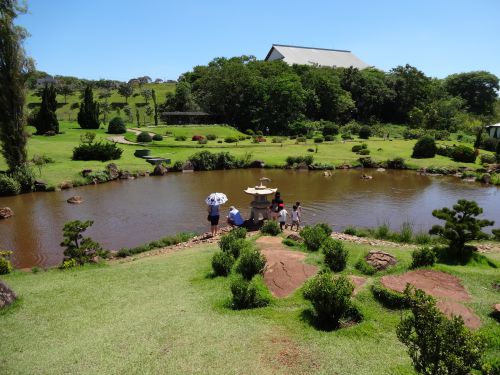 ブラジルで最も大きなマリンガ市の日本庭園(Parque do Japão)