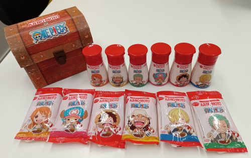 ＴＶアニメ『ＯＮＥ　ＰＩＥＣＥ』のキャラクターをパッケージデザインに使用したブラジル味の素社の新製品