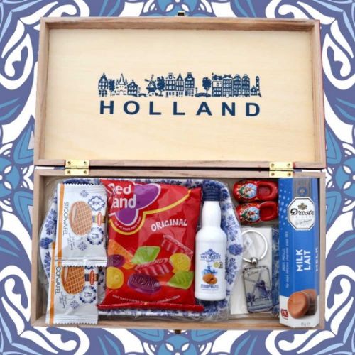 オランダの思い出を詰め合わせた贈り物箱