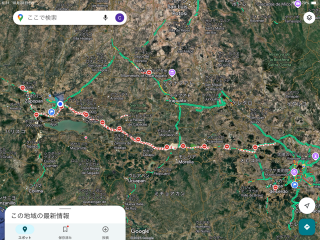 国の背骨のように走る高速道路が500キロの封鎖