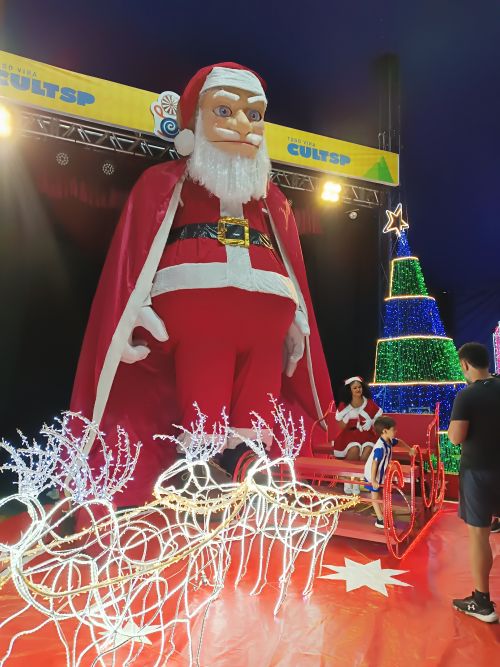 「オ・ムンド・ド・シルコＳＰ（Ｏ Ｍｕｎｄｏ ｄｏ Ｃｉｒｃｏ ＳＰ）」でのクリスマスの特別展示