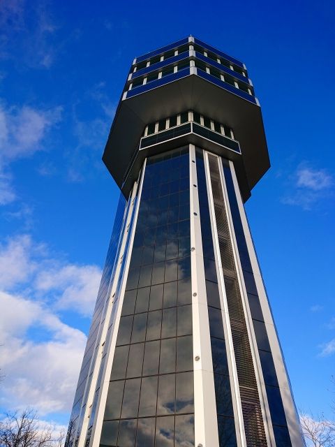 遠くからでもすぐ見つけられそう？　元給水塔だったホテル