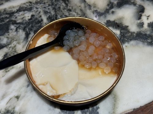 試食として出された豆花