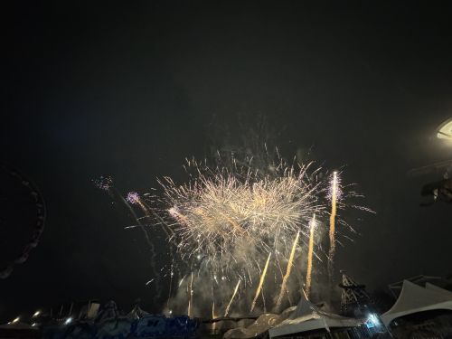 ２回目の花火の後半