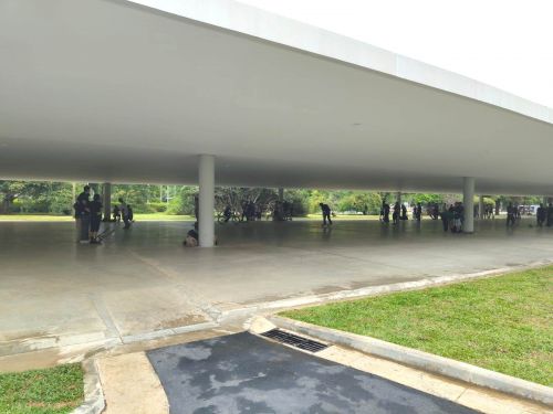 イビラプエラ公園内のスケーターのスポット「マルキーゼ」